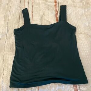 5 for $5 EUC green fitted tank top size large